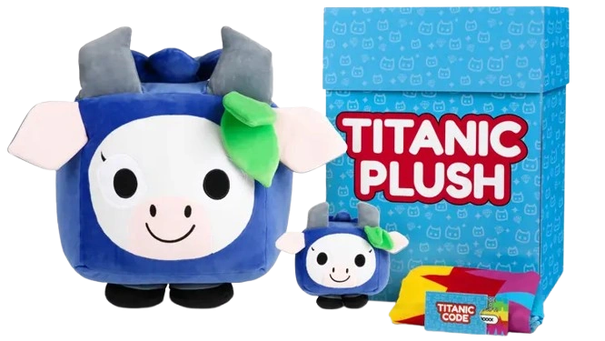 Merch - Titanic Blueberry Cow
