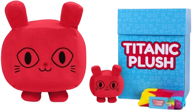 Merch - Titanic Red Balloon Cat