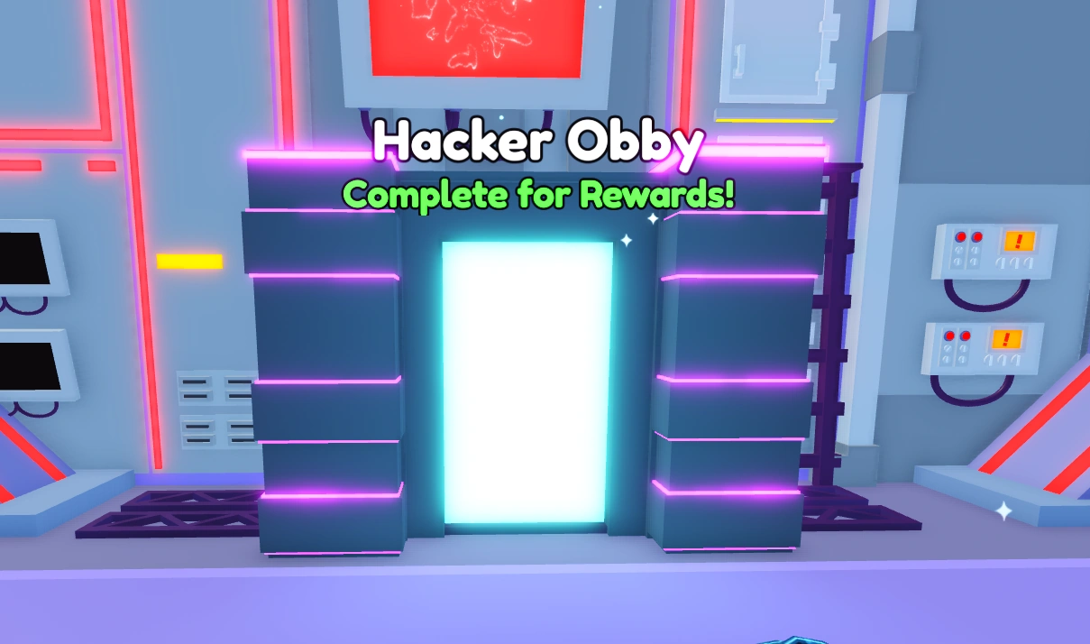 PS99 Minigame Hacker Obby - Entrance