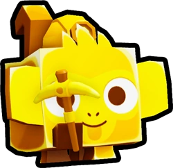 PS99 Mining Monkey (Golden)
